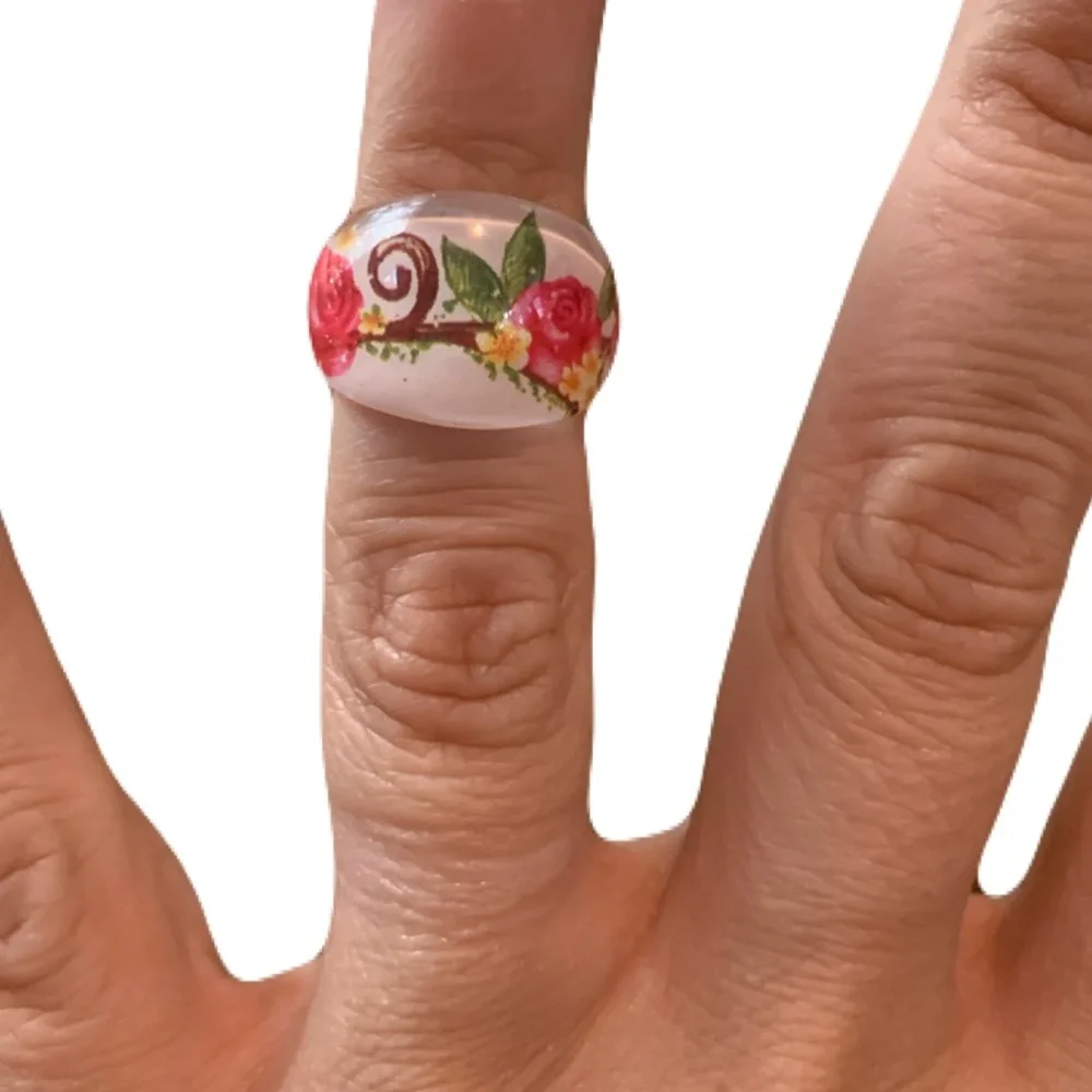 LOT of resin kids‎ rings